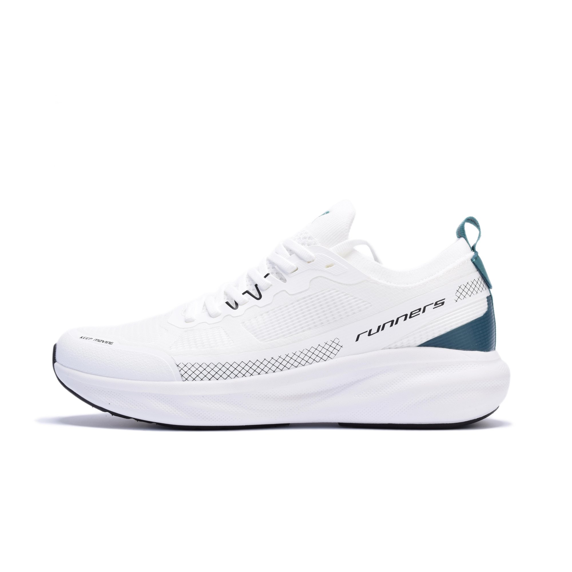 Мъжки маратонки Runners, RNS-251-03926, Бял
