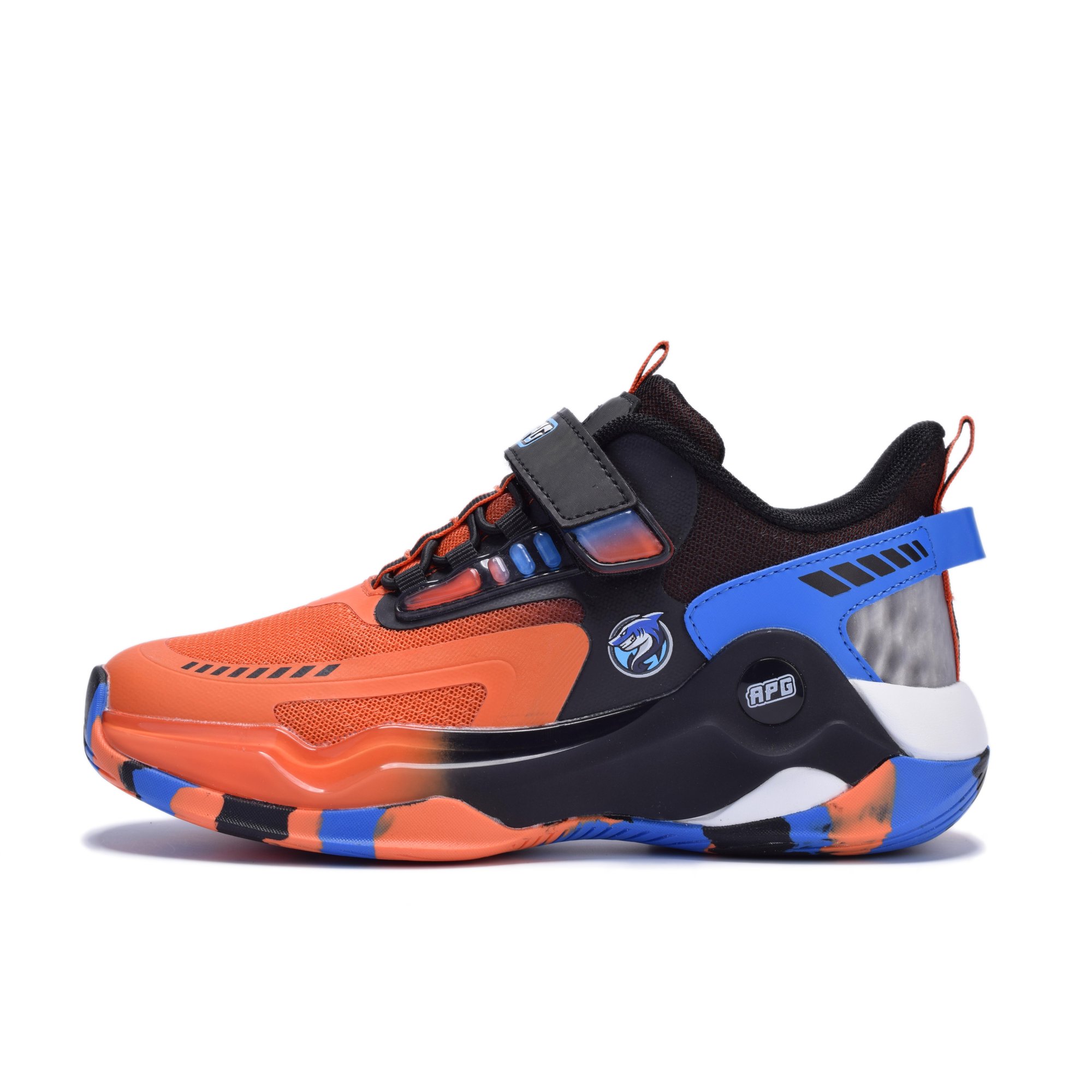 Детски маратонки Runners, APG-251, Оранжев/Черен